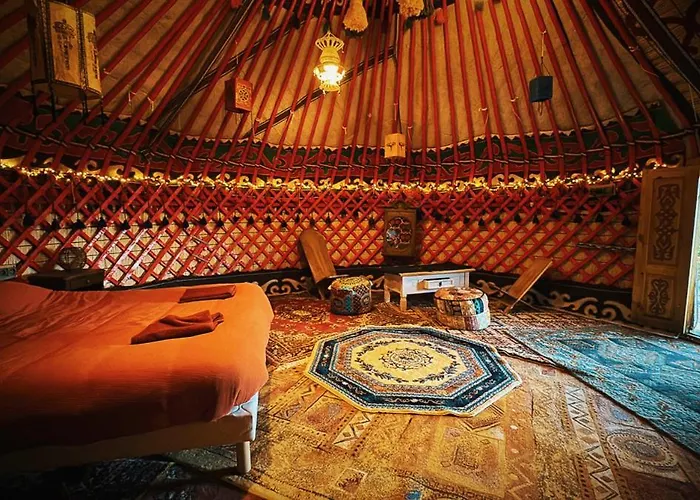 La Yourte Kirghize Campismo de Luxo